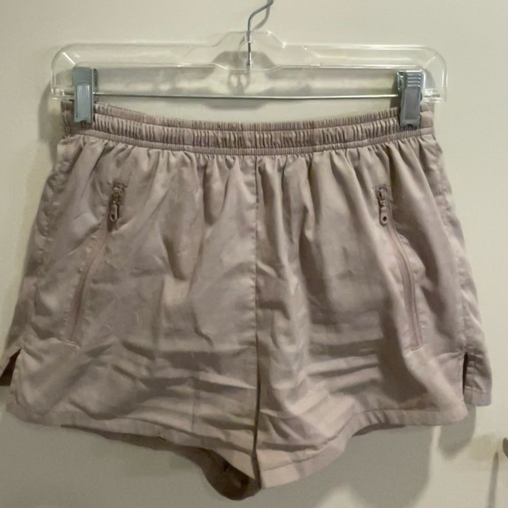 Girlfriend Collective Taupe Athletic Shorts